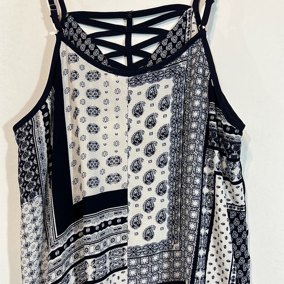 JEALOUS TOMATE DRESS COLOR BLUE/WHITE SIZE L - Picture 11 of 13